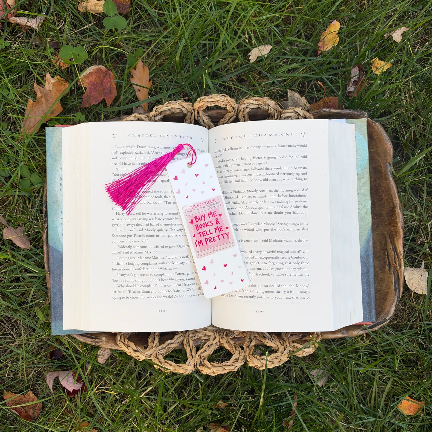 Pretty in Pink Bookmarks