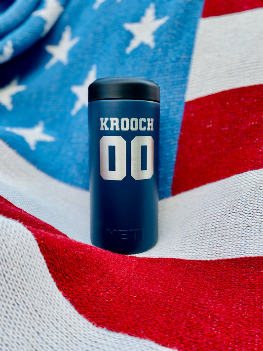 Personalized YETI 12 oz. Slim Can Koozie