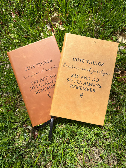 Premium Leatherette Notebook Journals