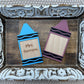 Large Crayon Sticky Note Pad Holders