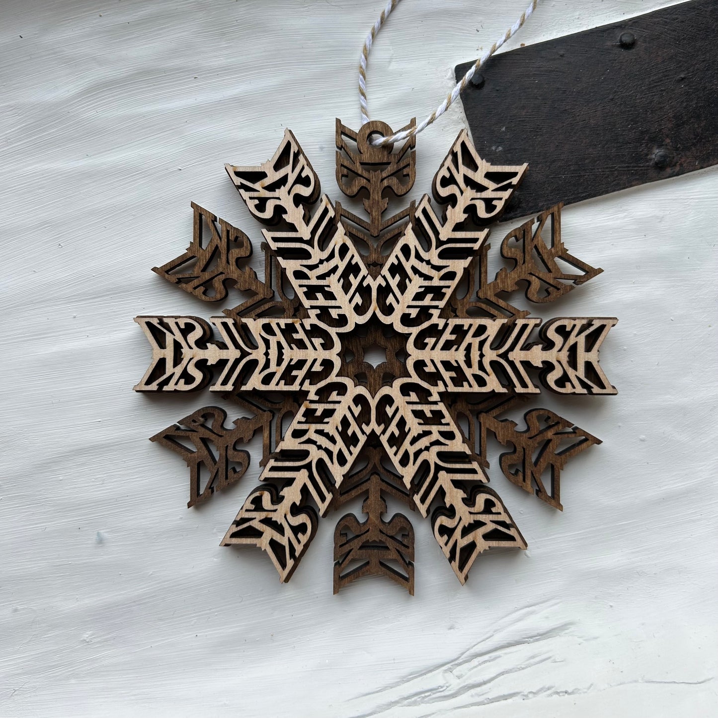 Personalized Name Snowflake Ornament