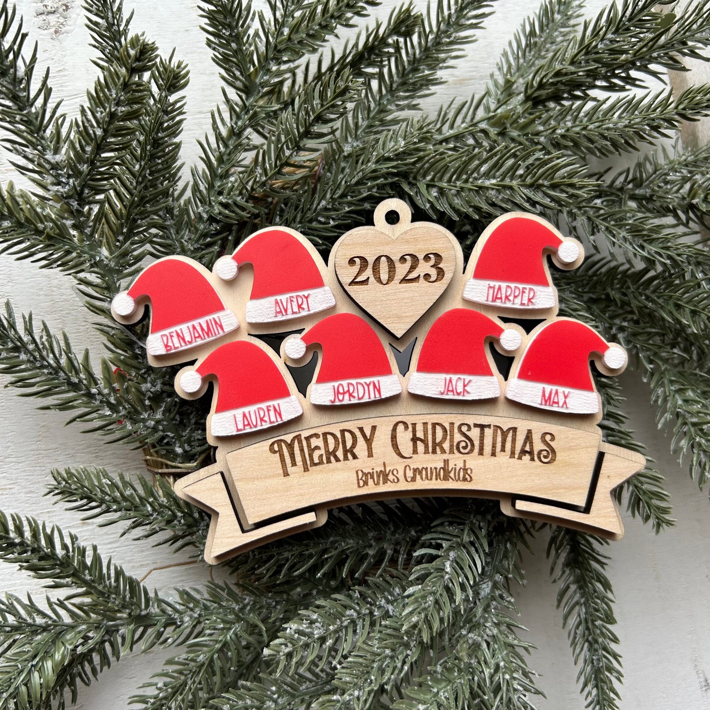 Santa Hat Ornament