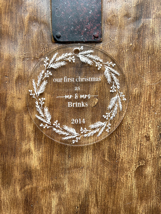 Our First Christmas Ornament