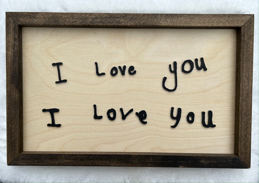 Handwritten Signs