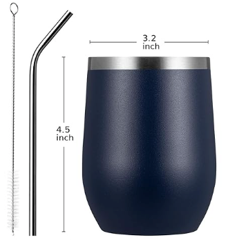 Custom Engraved Wine Tumbler | 12oz