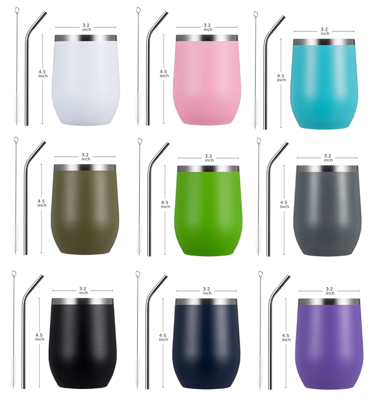 Custom Engraved Wine Tumbler | 12oz