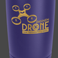 20 oz. Black/Bright Gold ION-Plated Ringneck Tumbler with Slider Lid