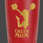 20 oz. Black/Bright Gold ION-Plated Ringneck Tumbler with Slider Lid