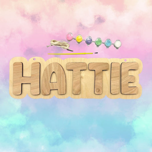 Personalized Name Craft Kit - 3M Backed