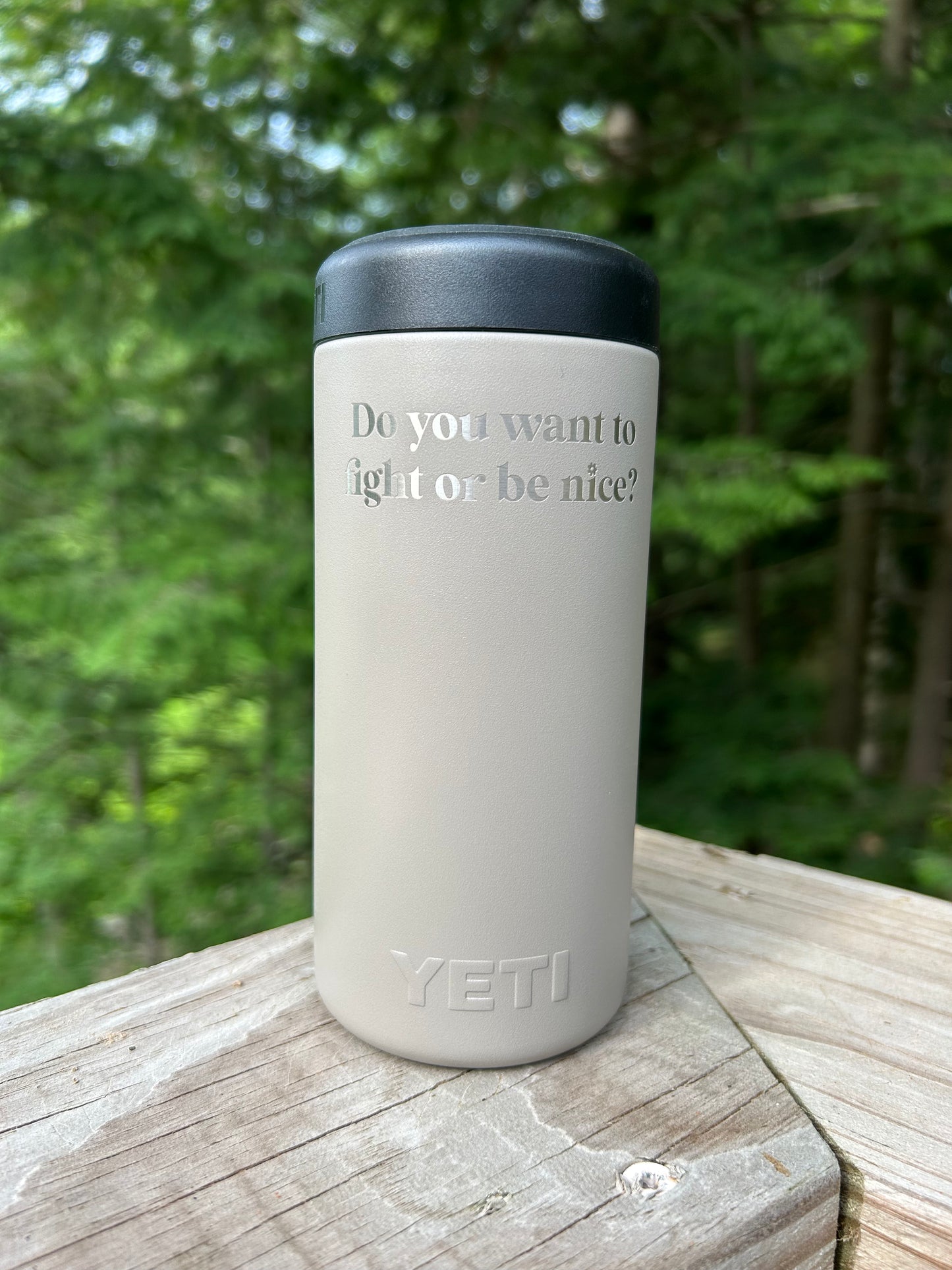 Personalized YETI 12 oz. Slim Can Koozie – Lakeside Creative