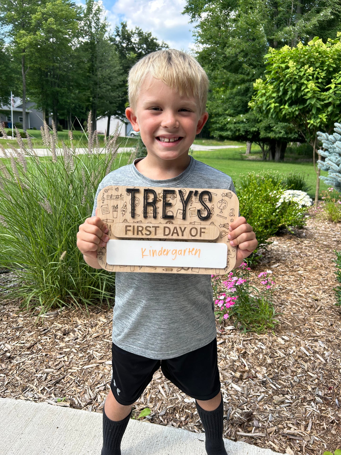 First Day of School Interchangeable Sign