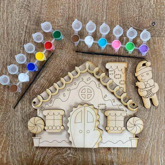 Gingerbread House 3M Craft Kit - Christmas