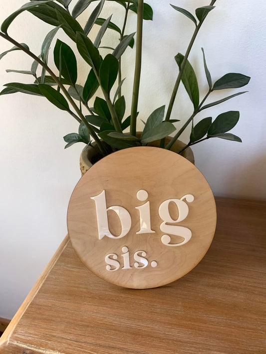 Big Sis/Bro Round