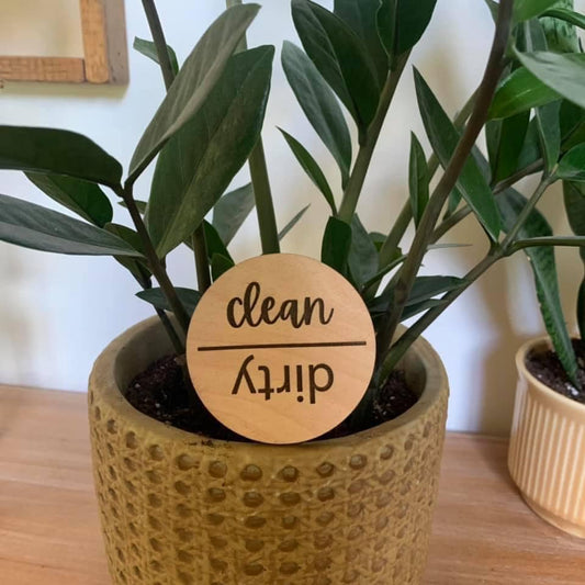 Clean Dirty Dishwasher Magnet