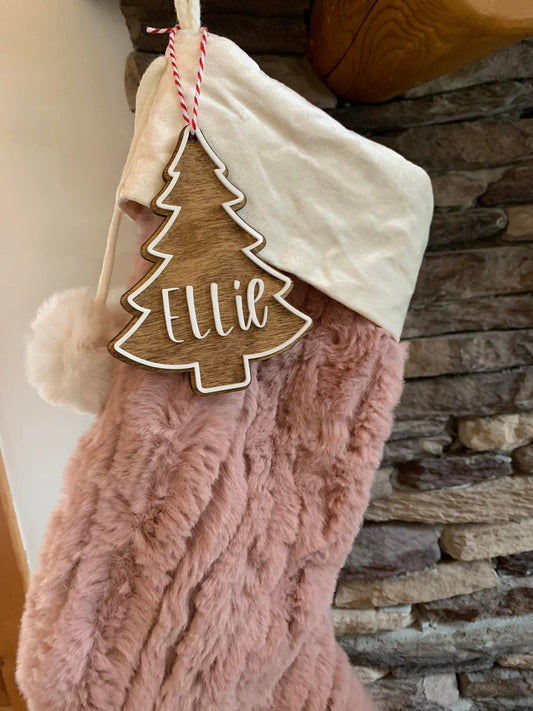 Personalized Stocking Tag