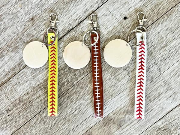 Personalized Sports Keychain