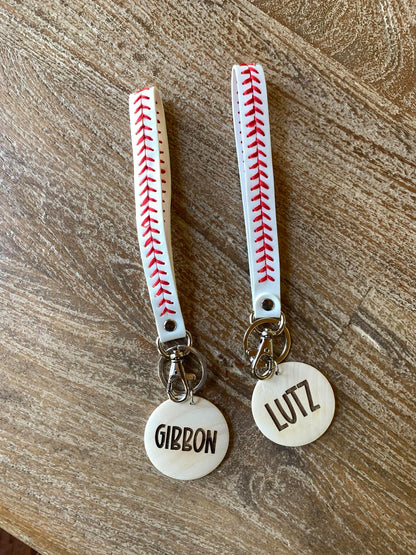 Personalized Sports Keychain