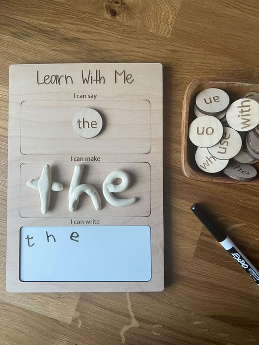 Learn With Me Board