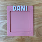 Acrylic Sticky Note Pad Holder