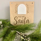 Sleeps Until Santa Sign