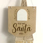 Sleeps Until Santa Sign
