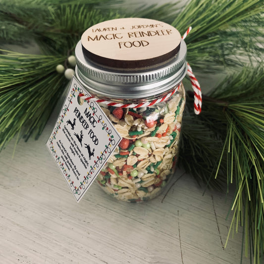 Personalized Reindeer Food