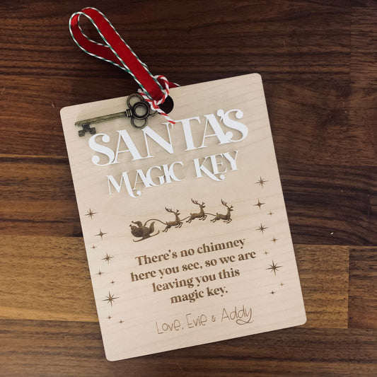Personalized Santa's Magic Key