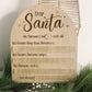 Dear Santa Sign
