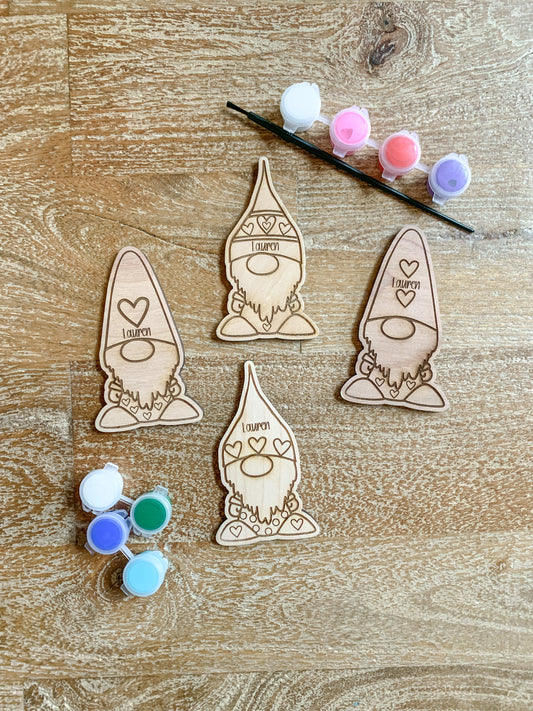 Gnome Paint Craft (4) - Personalized