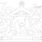 Santa/Nativity Frame Set