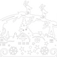 Santa/Nativity Frame Set