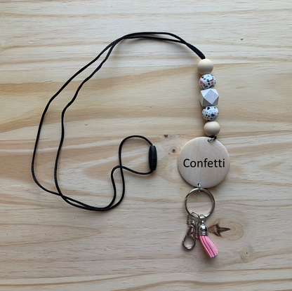 Breakaway Silicone Bead Lanyard