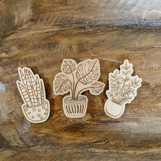 Houseplant Magnets